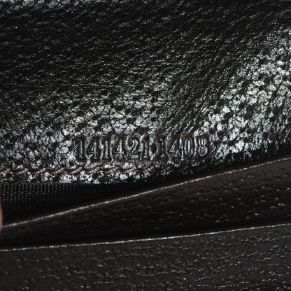 Gucci Monogram Abbey Compact Wallet Dark Brown 6 of 7