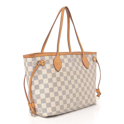 Louis Vuitton Damier Azur Neverfull PM 2 of 11