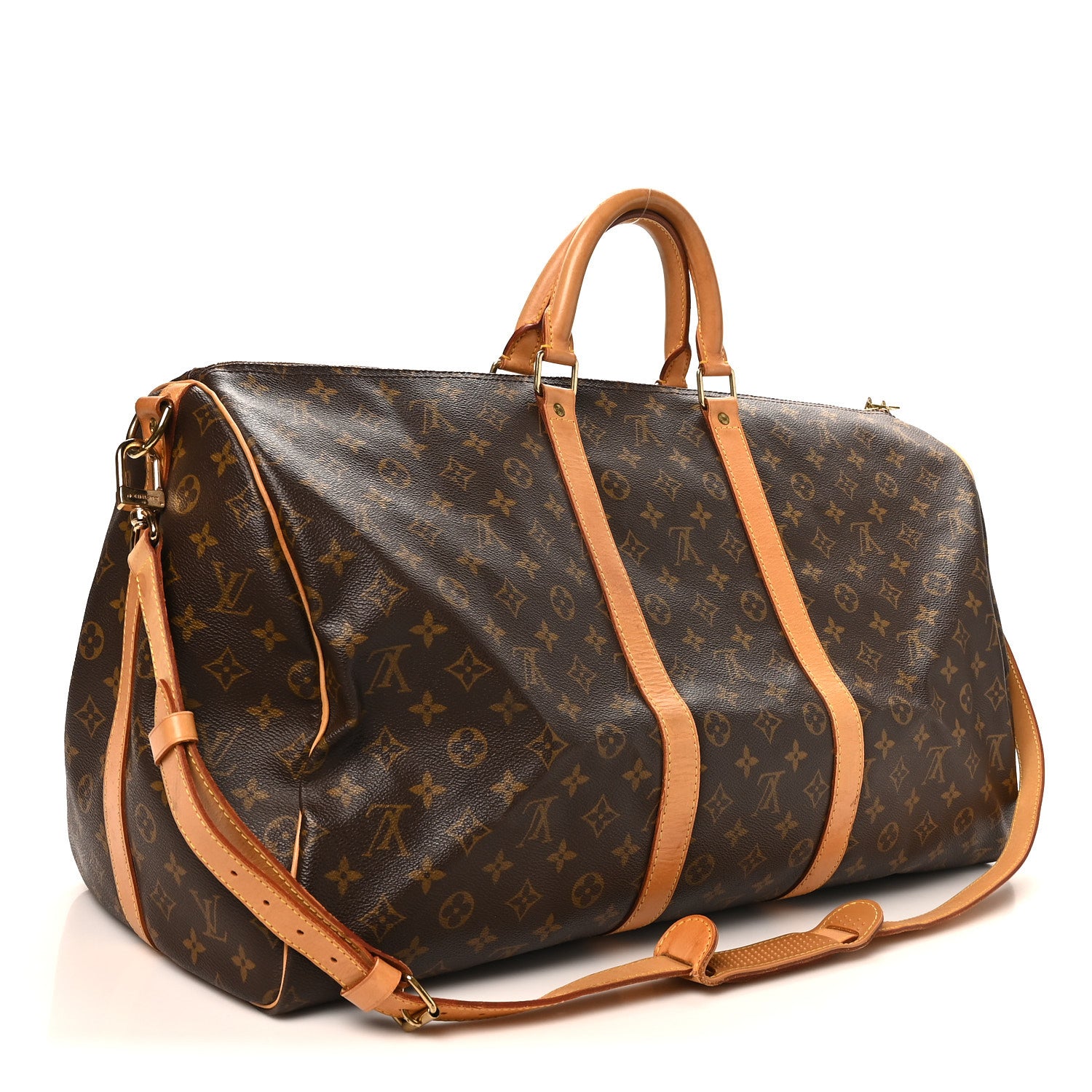 Louis Vuitton Monogram Keepall Bandouliere 55 2 of 11