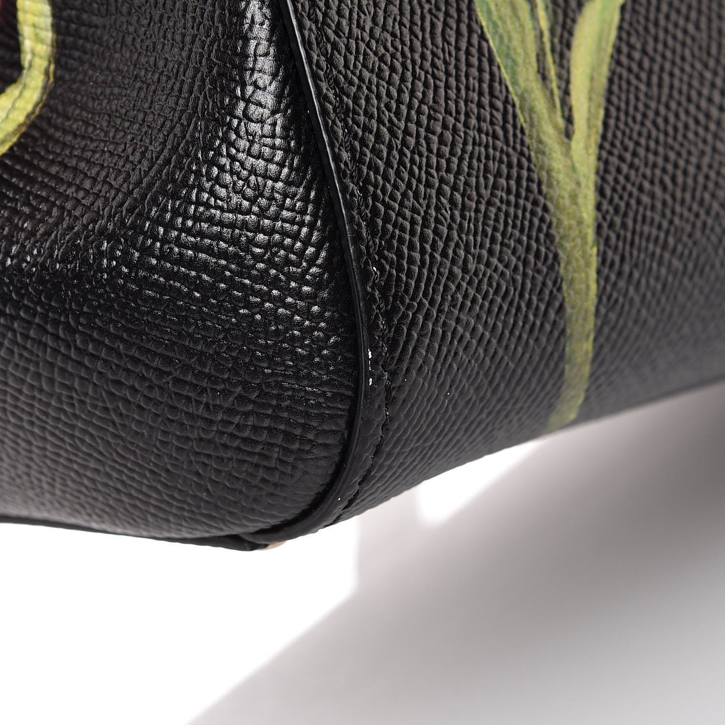 Dauphine Tulip Print Medium Miss Sicily Satchel Black
