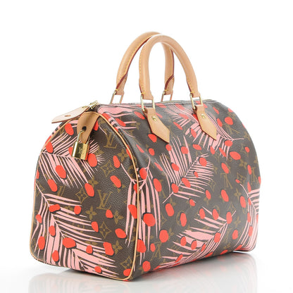 Louis Vuitton Monogram Jungle Dots Speedy 30 Sugar Pink Poppy 3 of 8