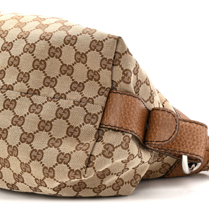Gucci Monogram Bamboo Bar Medium Tote Brown 10 of 10