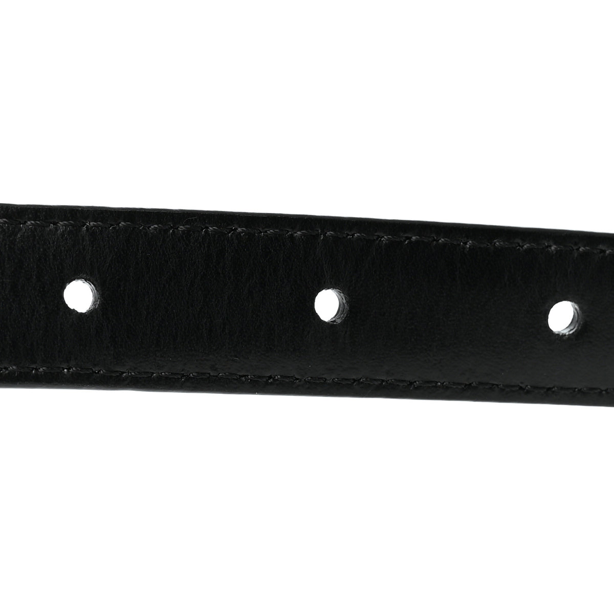 Celine Box Calfskin Small 18mm Triomphe Belt 75 30 Black 5 of 6