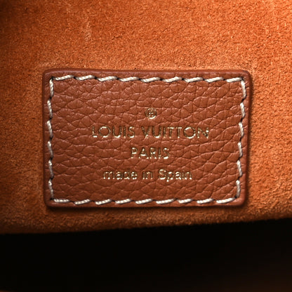 Louis Vuitton Grained Calfskin Low Key Hobo PM Cognac 6 of 10