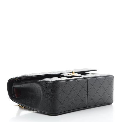 Chanel Caviar Quilted Jumbo Double Flap Black 4 of 11