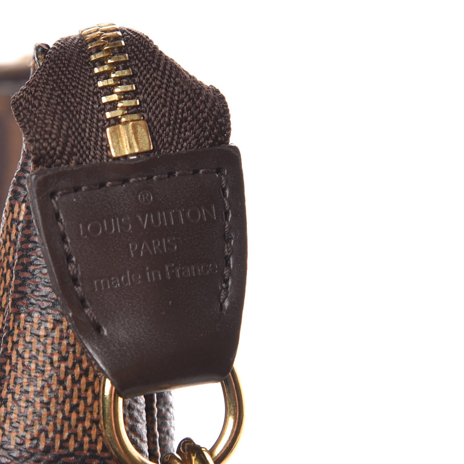 Louis Vuitton Damier Ebene Mini Pochette Accessories 6 of 9