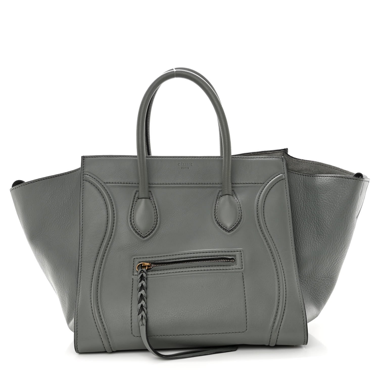 Celine Supple Calfskin Medium Phantom Luggage Glacier 1 of 10