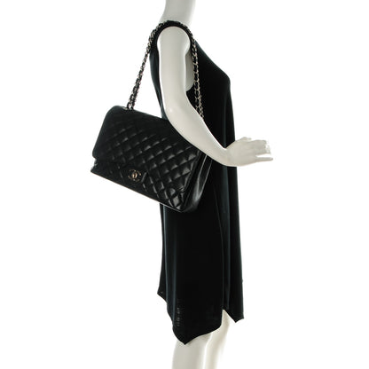 Chanel Caviar Quilted Maxi Double Flap Black 2 of 8