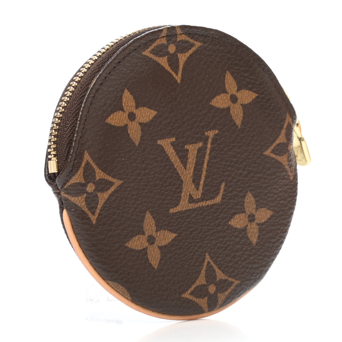 Monogram Round Coin Purse