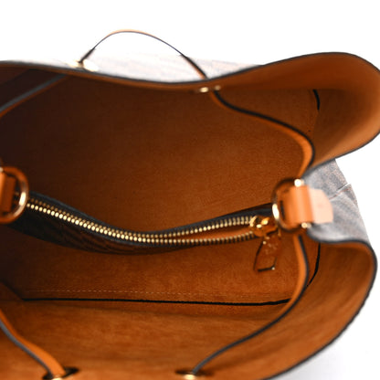 Louis Vuitton Damier Ebene Neonoe MM Safran 5 of 9