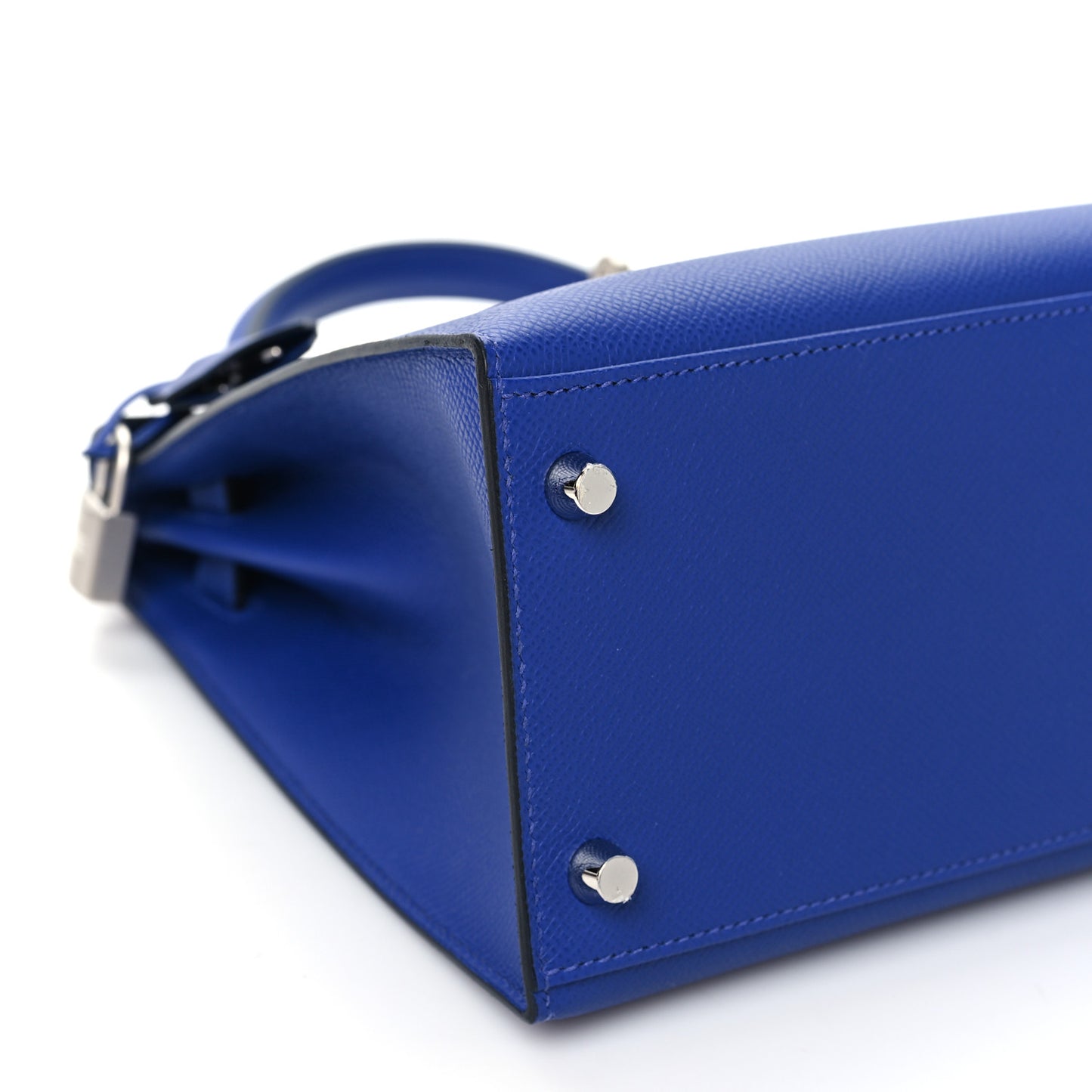 Epsom Kelly Sellier 28 Bleu Electrique