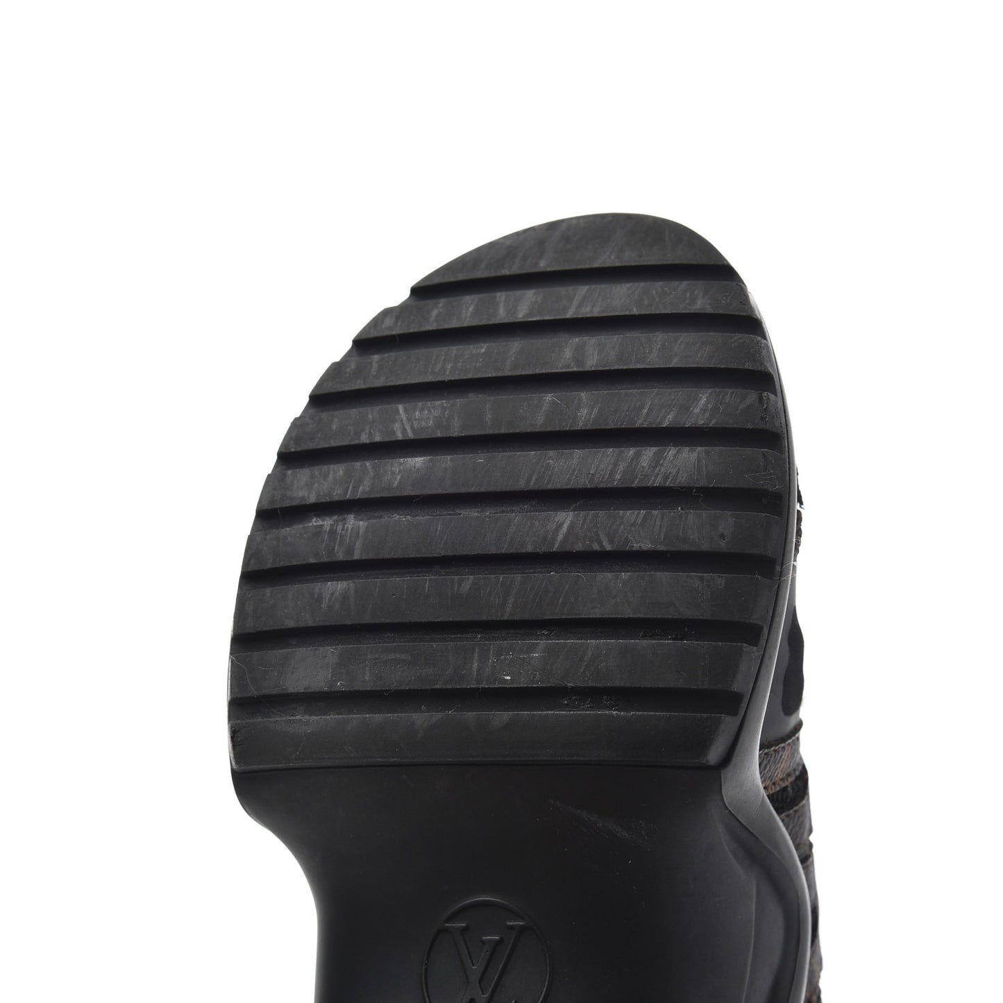 Calfskin Patent Monogram LV Archlight Sneakers 36 Black
