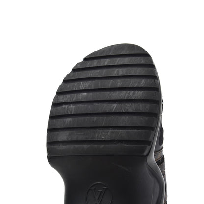 Louis Vuitton Calfskin Patent Monogram LV Archlight Sneakers 36 Black 19 of 21