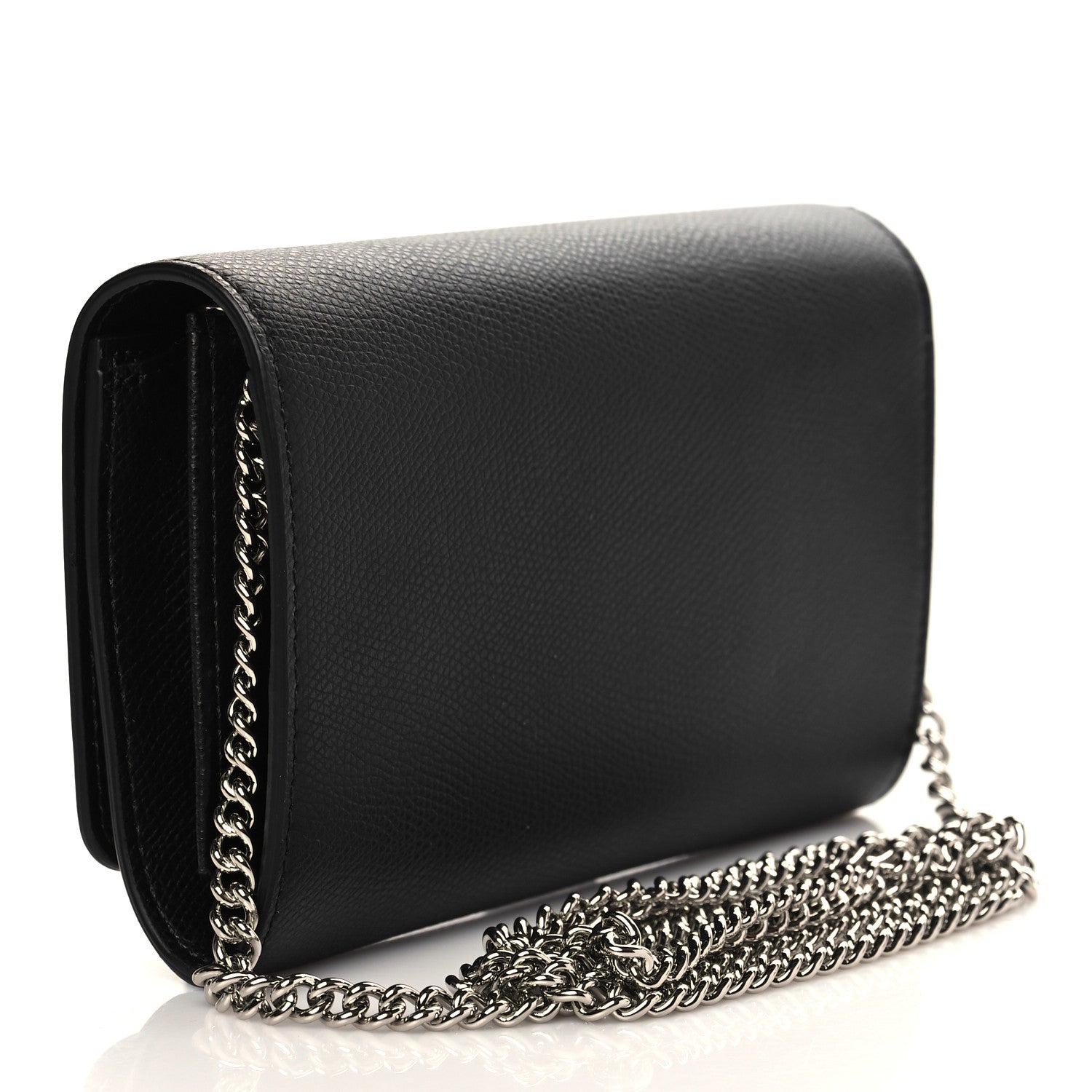 Fendi Vitello Cruise F is Fendi Wallet on Chain Black 3 of 7