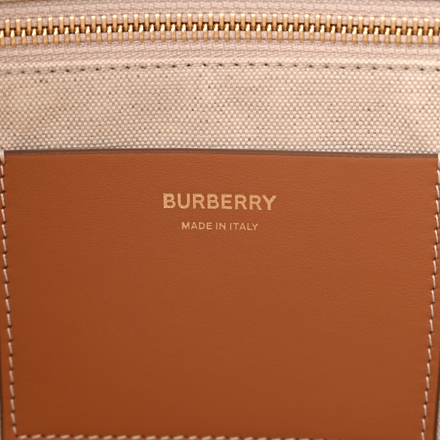 Burberry Raffia Calfskin Medium Freya Tote Natural 7 of 10