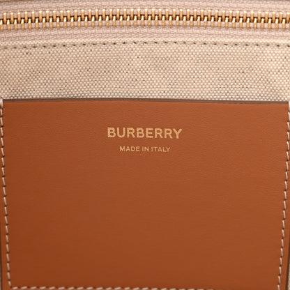 Burberry Raffia Calfskin Medium Freya Tote Natural 7 of 10