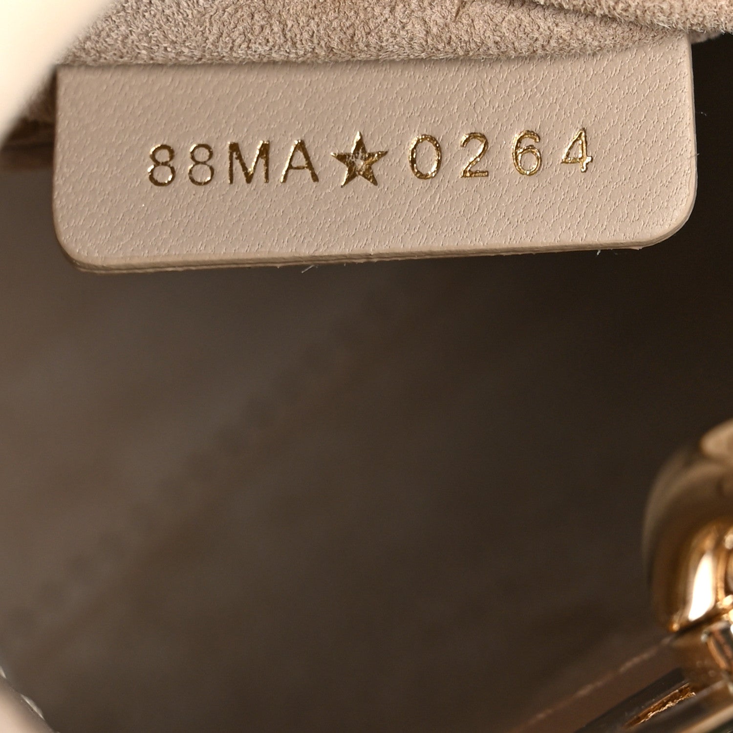 Christian Dior Lambskin Cannage Mini Lady Dior Sand 7 of 11