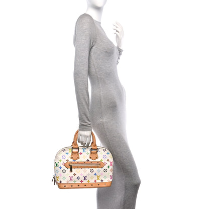 Louis Vuitton Monogram Multicolor Alma White 2 of 13