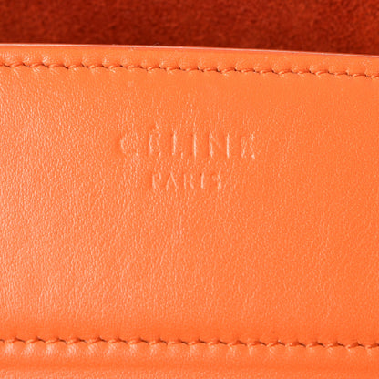 Celine Smooth Calfskin Medium Phantom Luggage Orange 6 of 13