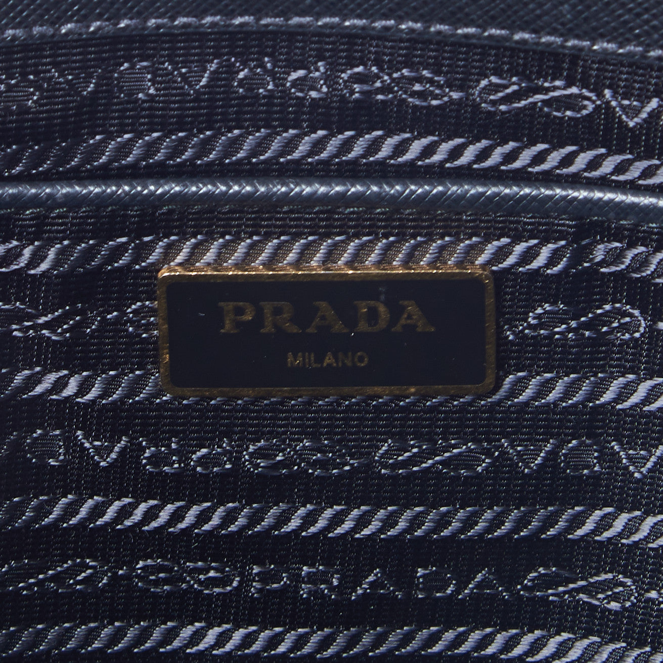 Prada Tessuto Nylon Saffiano Tote Black 8 of 8