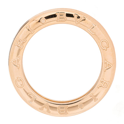 Bulgari 18K Rose Gold B.Zero1 One-Band Ring 50 5.25 7 of 7