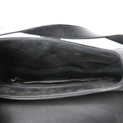 Christian Dior Ultra Matte Calfskin Saddle Bag Black 5 of 11