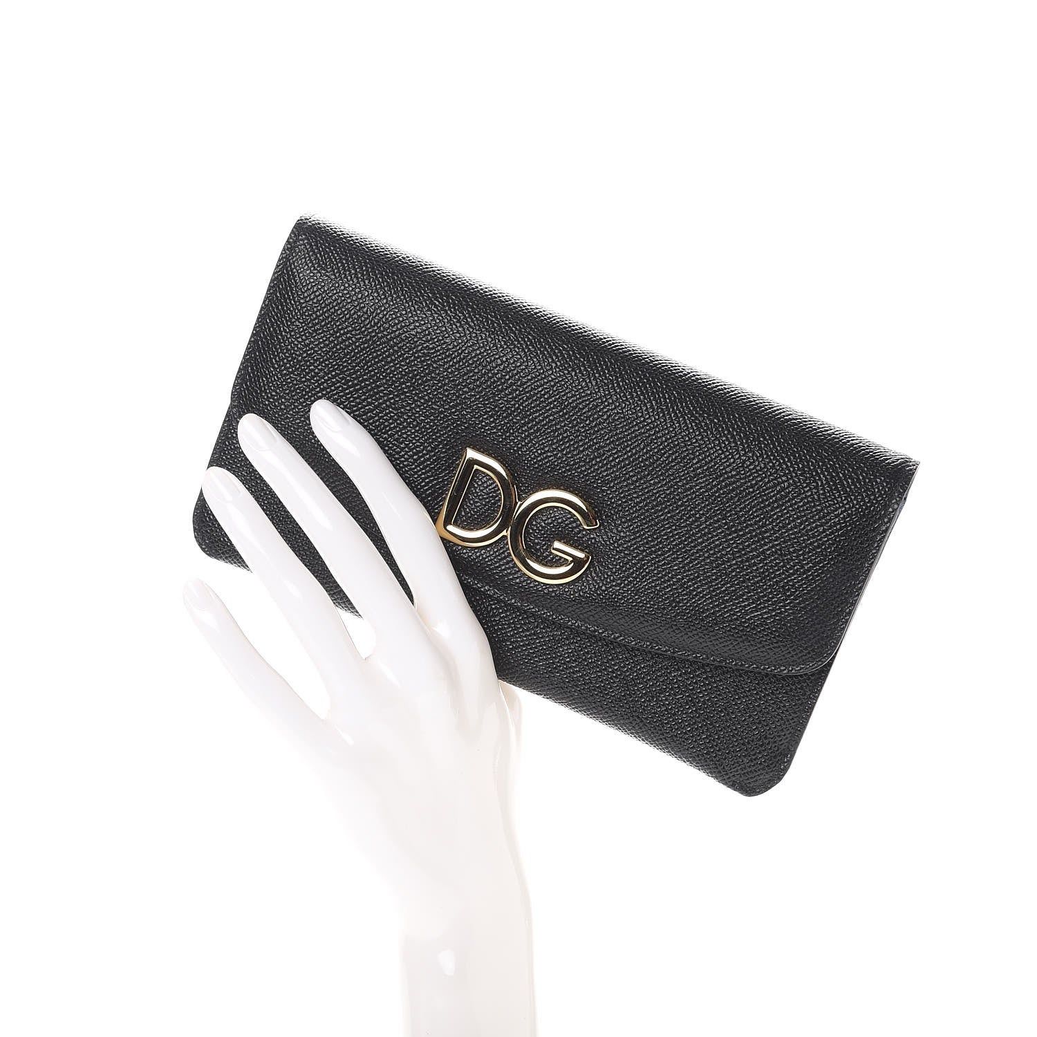 Dolce & Gabbana Dauphine Multi Functional Flap Wallet Black 2 of 11