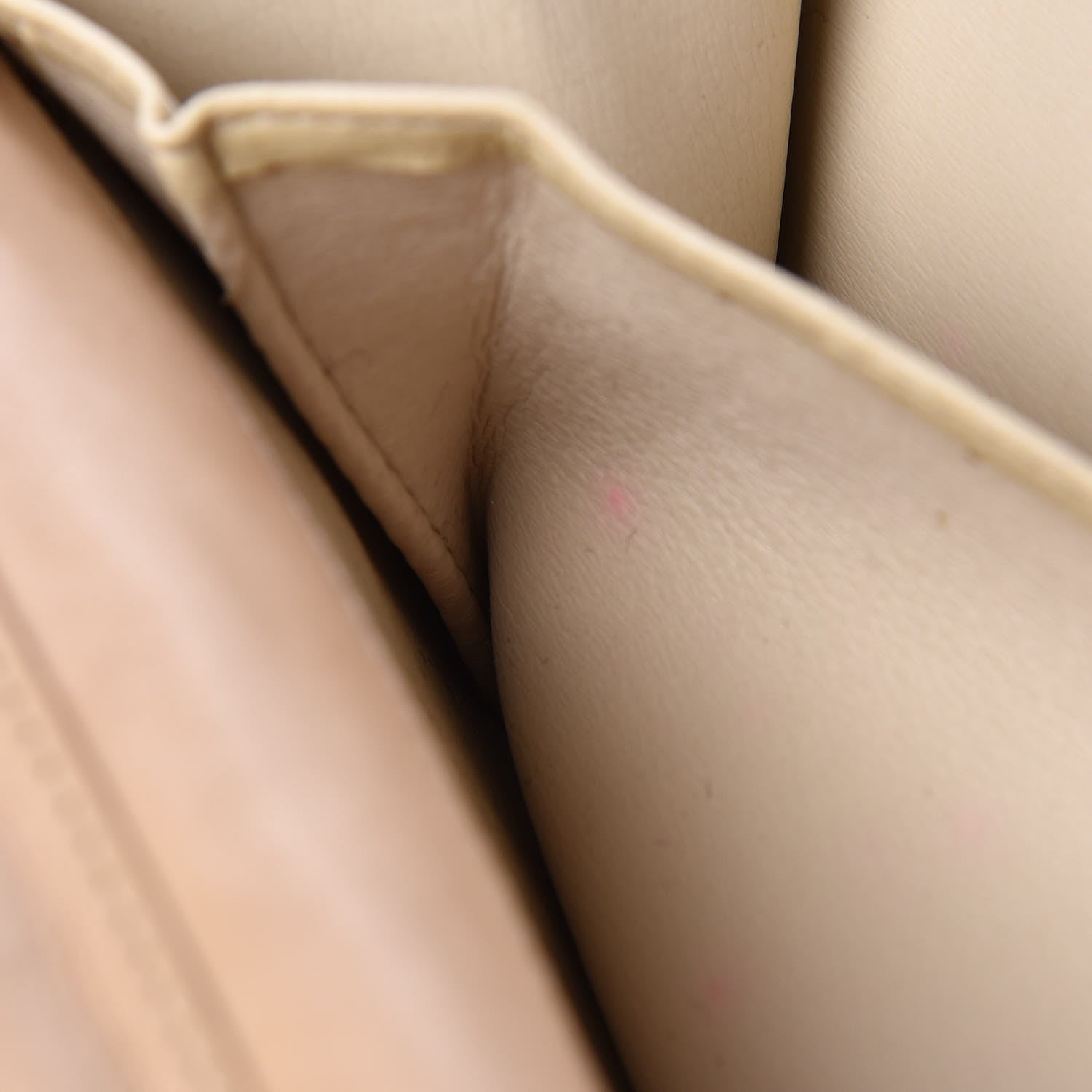 Chanel Lambskin Quilted Mini Flap Beige 12 of 15