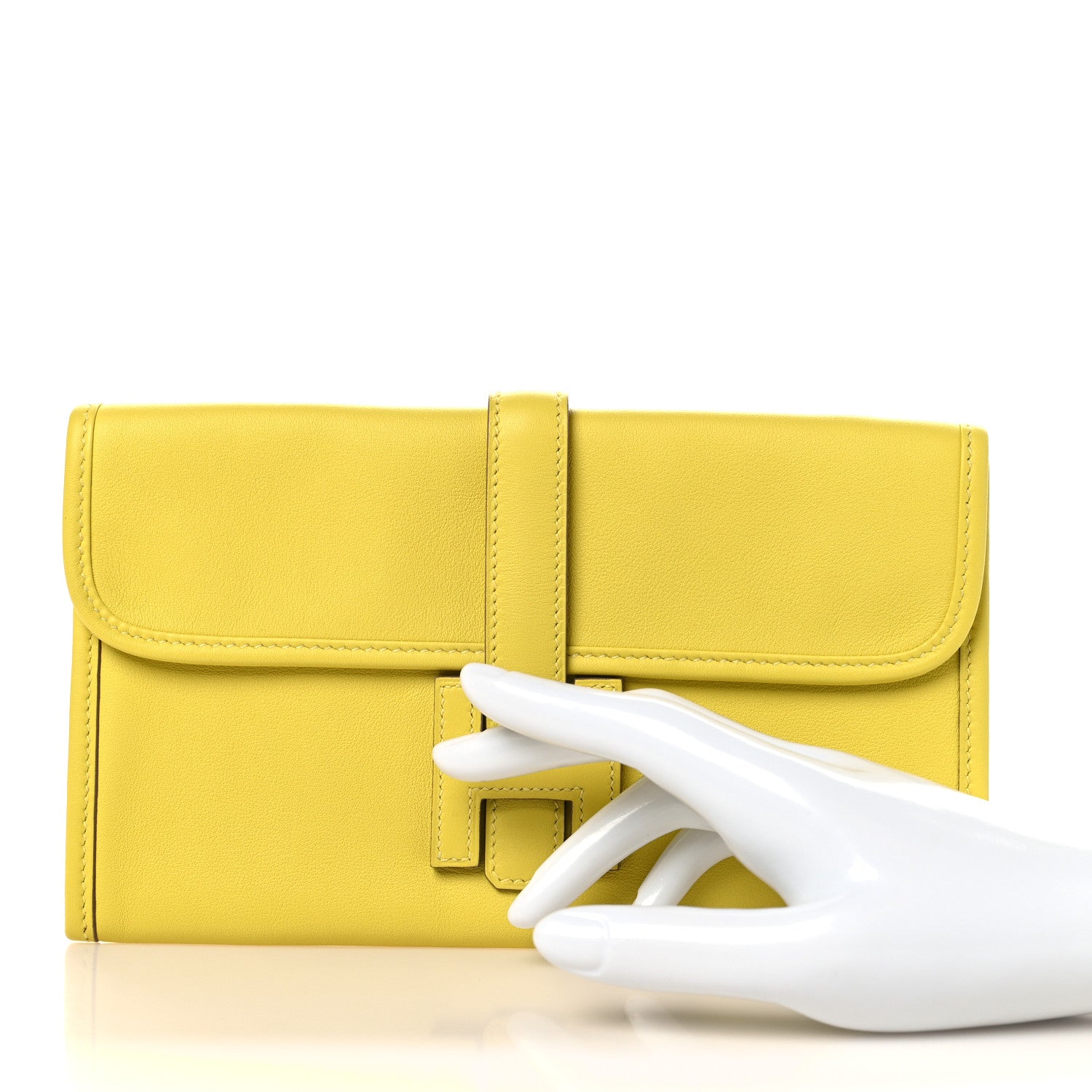 Hermes Swift Jige Duo Clutch Jaune De Naples 1876195 – FASHIONPHILE