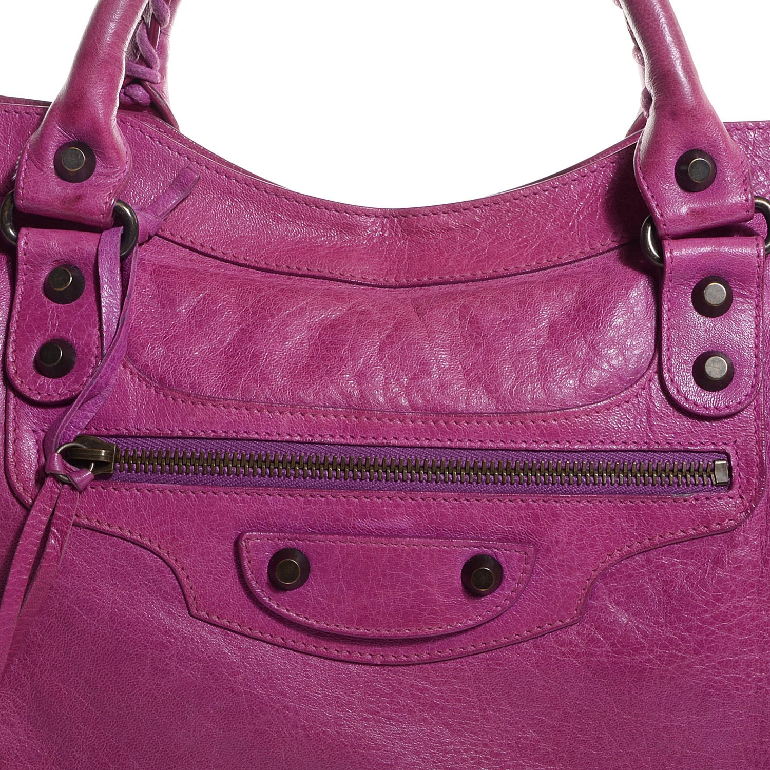 Balenciaga Chevre Classic Hardware City Magenta 14 of 14