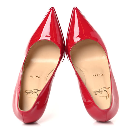 Christian Louboutin Patent Pigalle Plato 120 Pumps 38.5 Hot Pink 2 of 8