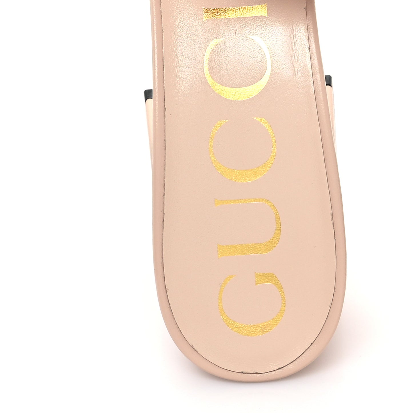 Nappa Horsebit 75mm Slide Sandals 41 Skin Rose