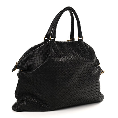 Bottega Veneta Nappa Intrecciato Maxi Convertible Tote Black 3 of 11