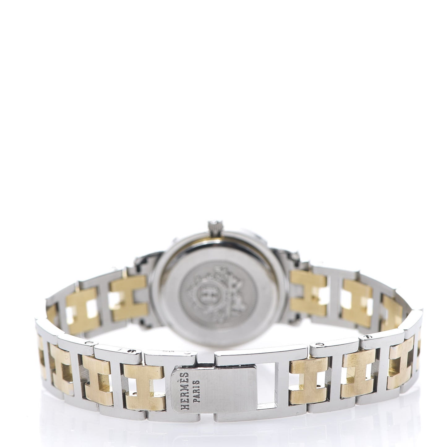 Stainless Steel 24mm Clipper Quartz Watch Gold