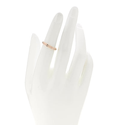 Cartier 18K Pink Gold Diamond 2.3mm D'Amour Wedding Band Ring 50 5.25 2 of 4