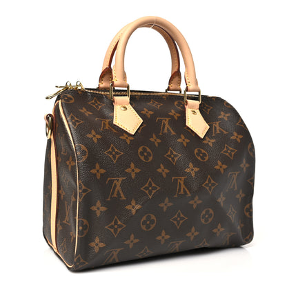 Louis Vuitton Monogram Speedy Bandouliere 25 3 of 10