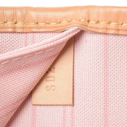 Louis Vuitton Damier Azur Neo Neverfull MM Rose Ballerine 8 of 17