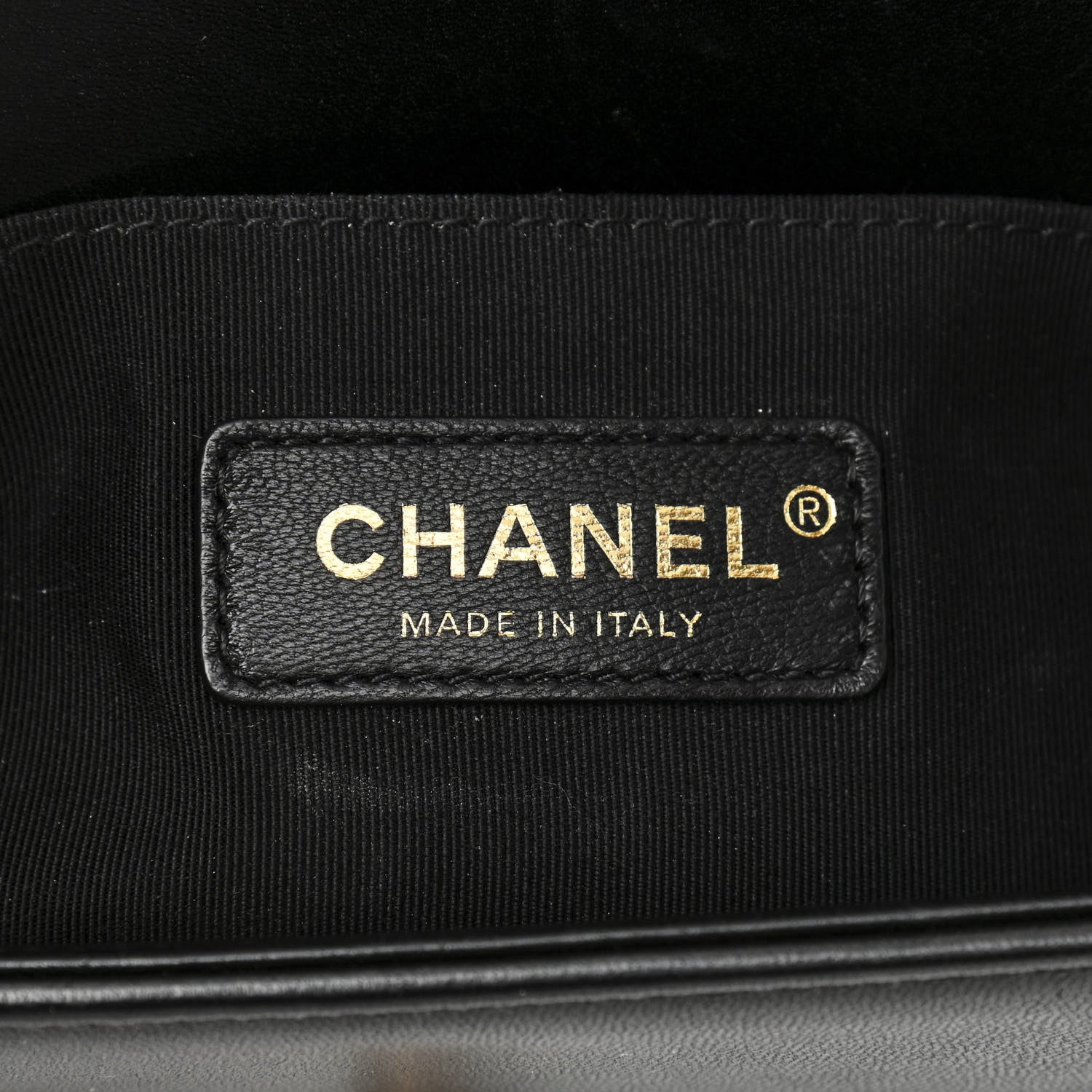 Chanel Velvet Chevron Quilted Small Boy Flap Black 6 of 11