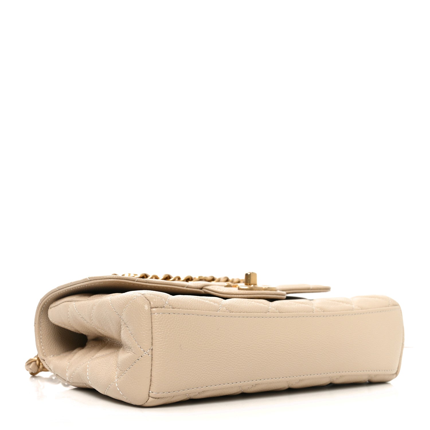 Chanel Caviar Quilted Small Coco First Flap Beige 4 of 11