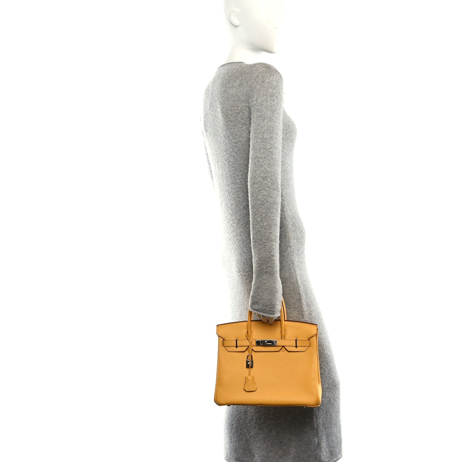 Hermes Togo BIRKIN 30 Soleil 2 of 11