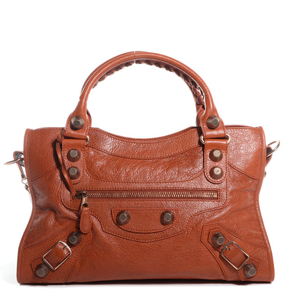 Balenciaga Agneau Giant 21 Rose Gold Hardware City Orange Brulee 1 of 12