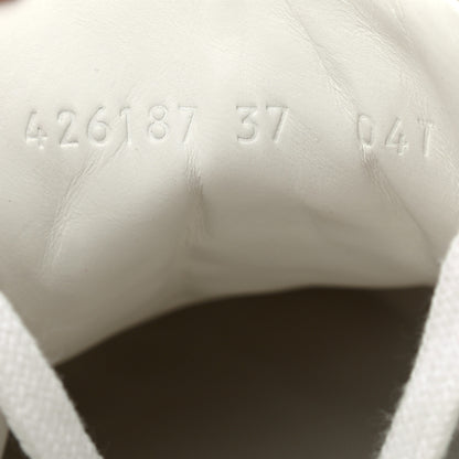 Gucci GG Monogram Calfskin Womens Low Top Sneakers 37 Pink Soft Pink 7 of 7