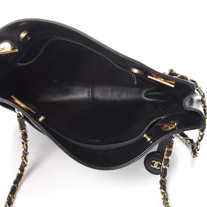 Chanel Lambskin Quilted Shoulder Bag Black 5 of 16