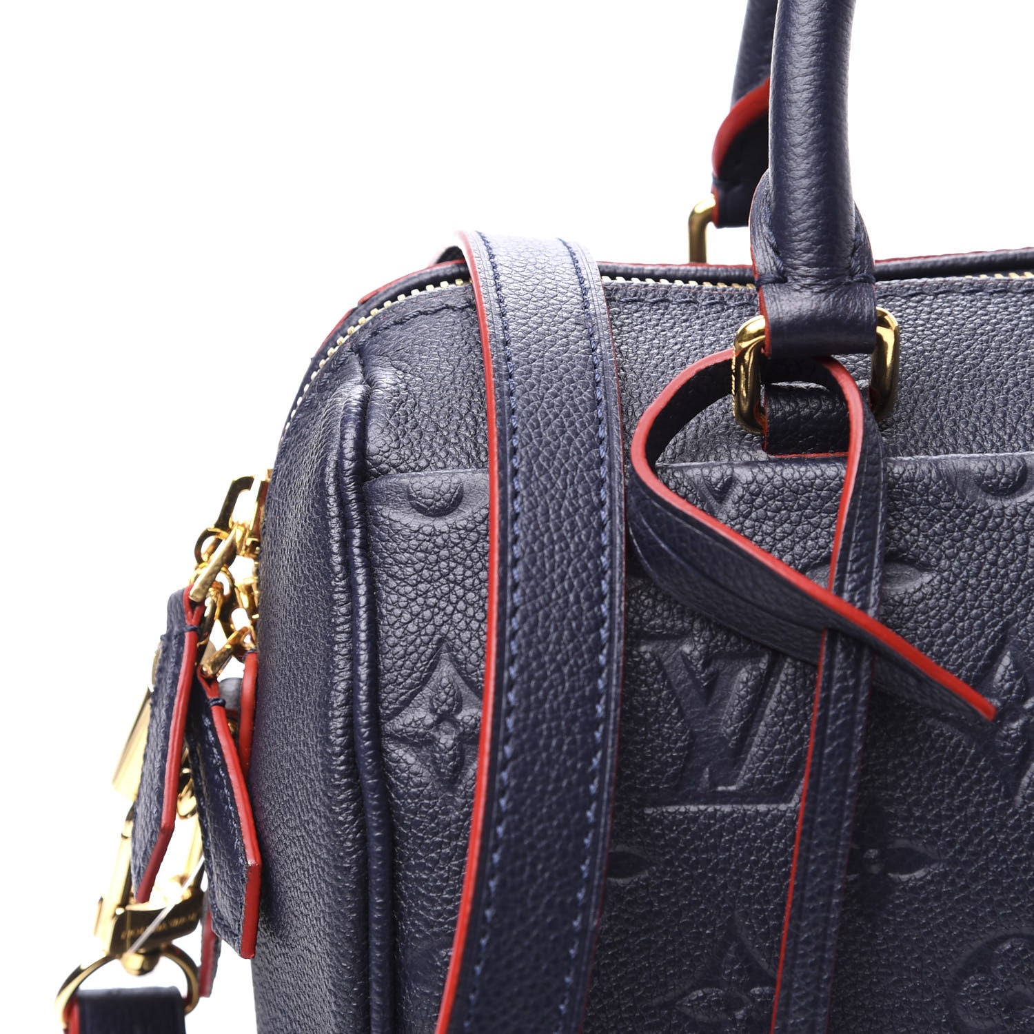 Louis Vuitton Empreinte Speedy Bandouliere 25 NM Marine Rouge 12 of 12