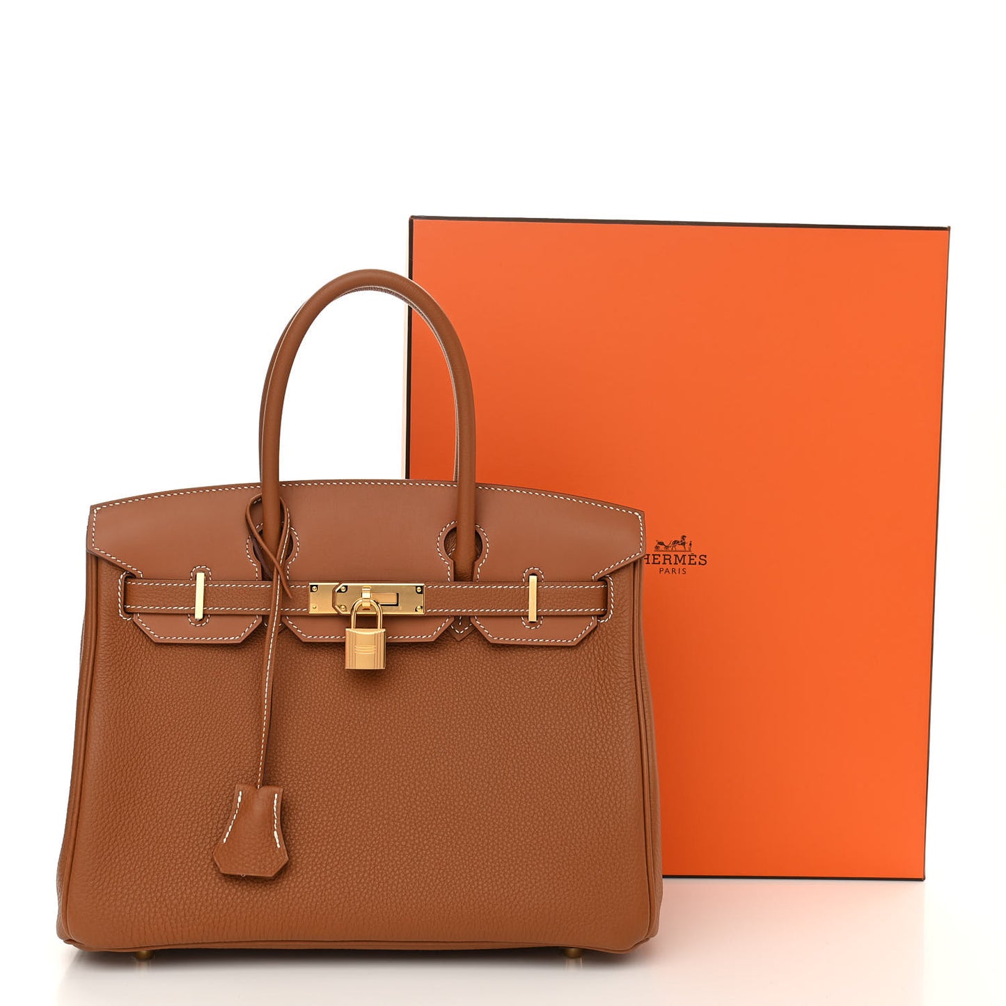 Togo Swift Canvas 3 in 1 Birkin 30 Gold