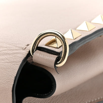 Valentino Garavani Vitello Rockstud Side Slip Crossbody Poudre 13 of 17