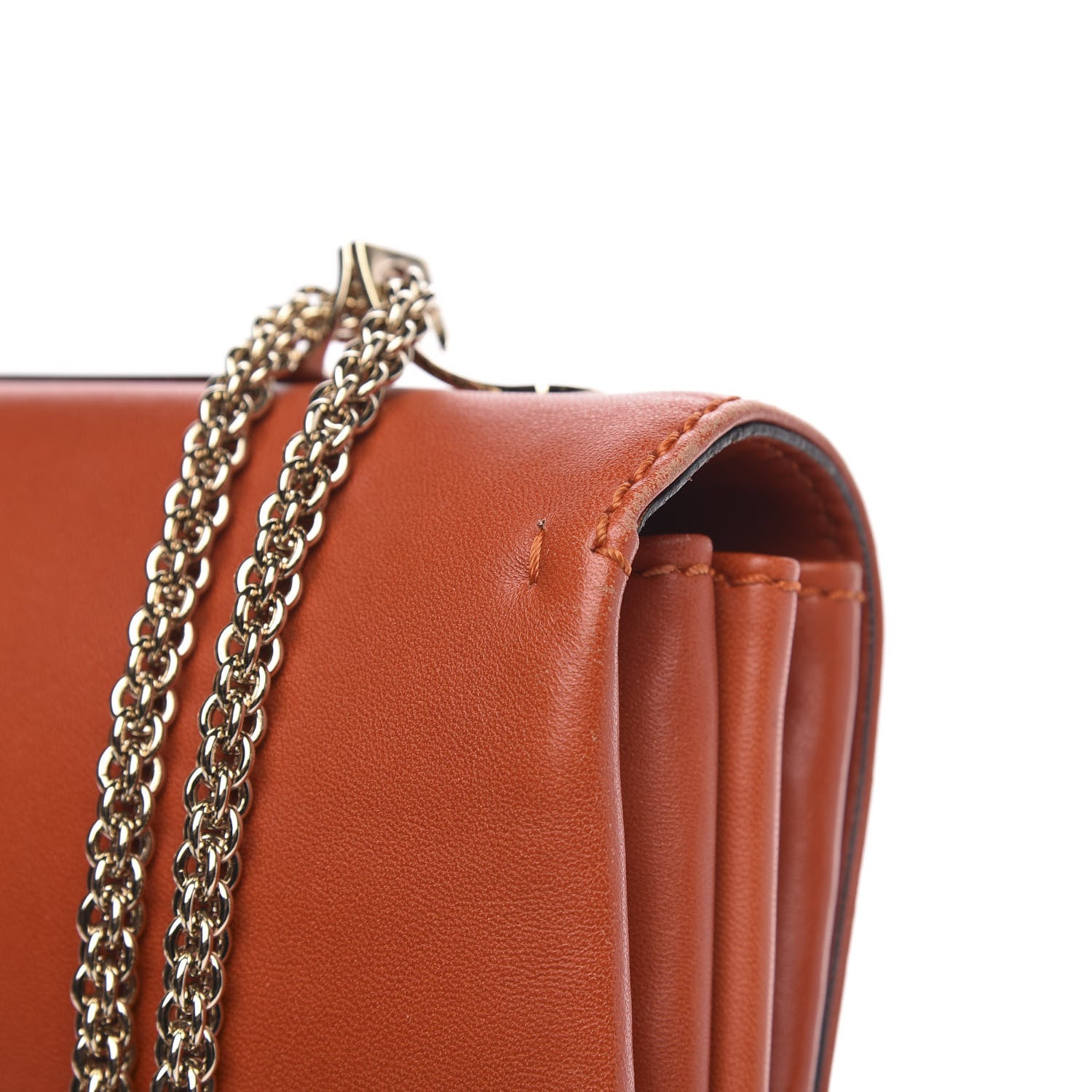 Valentino Garavani Nappa Va Va Voom Shoulder Bag Orange 15 of 16