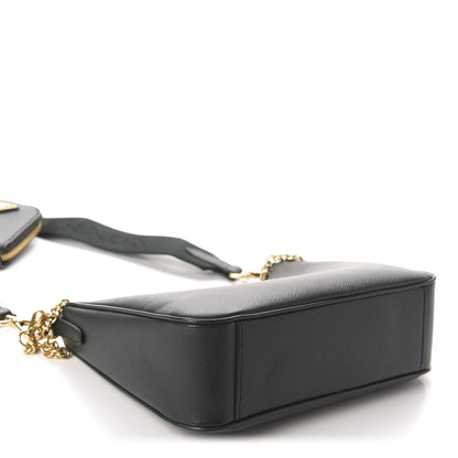 Prada Saffiano Lux Re-Edition 2005 Shoulder Bag Smeraldo 4 of 11