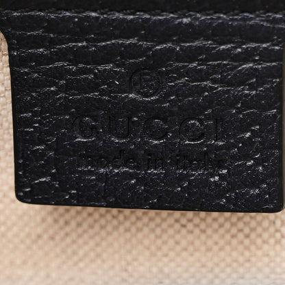 Gucci Monogram Multicolor Textured Dollar Calfskin Small Retro Interlocking G Tote Bag Light Blue 6 of 13