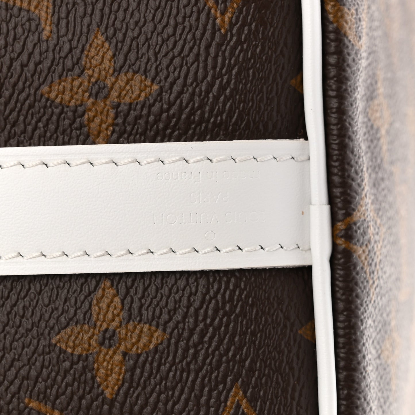 Monogram LV Match Speedy Bandouliere 25 White